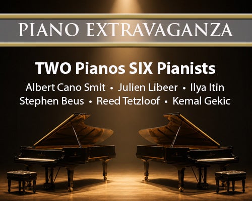 More Info for Two Piano Extravaganza: Six Pianists, Two Pianos
