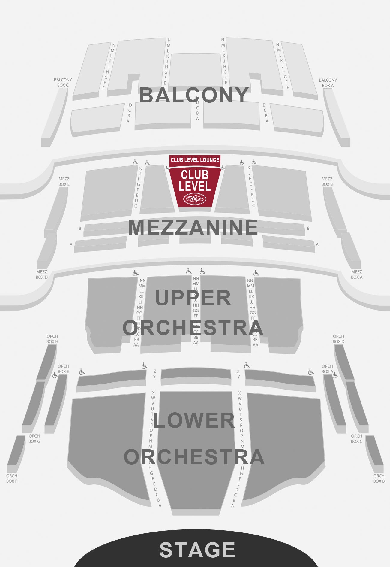 Lauderhill Performing Arts Seating Chart