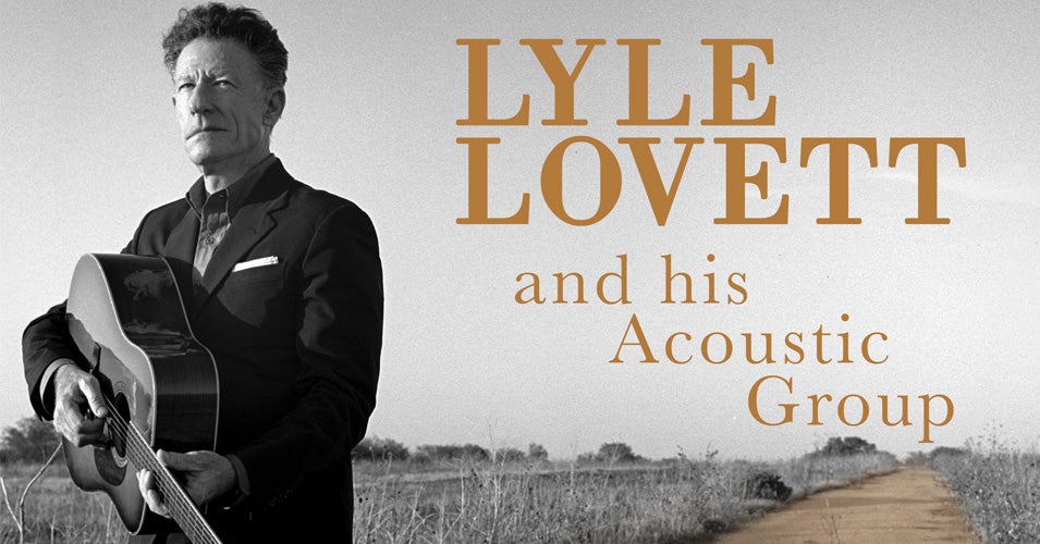 Lyle Lovett at the Parker Playhouse