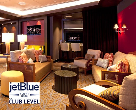 Dining Broward Center For The Performing Arts Flight Deck With The New Jet Blue Logo