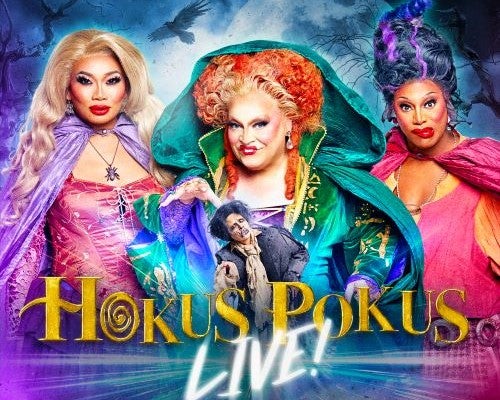 More Info for Hokus Pokus Live! Starring Ginger Minj, Jujubee, Sapphira Cristal 18+