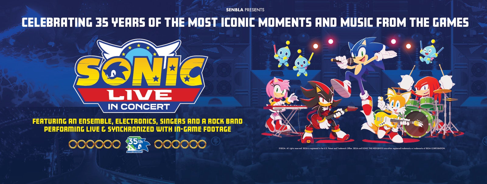 More Info - Sonic Live in Concert