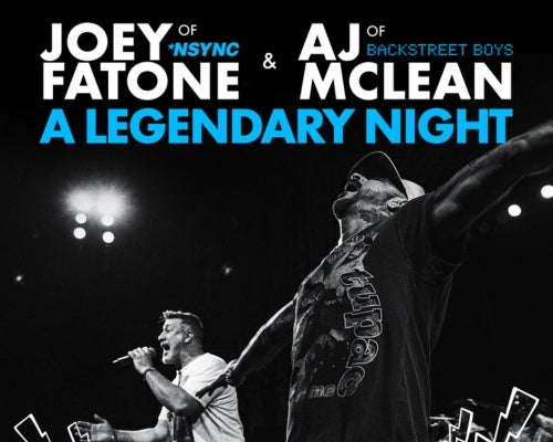 More Info for Joey Fatone and AJ McLean: A Legendary Night