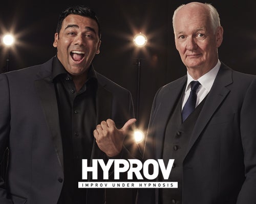 More Info for Hyprov: Improv under Hypnosis Starring Colin Mochrie & Asad Mecci