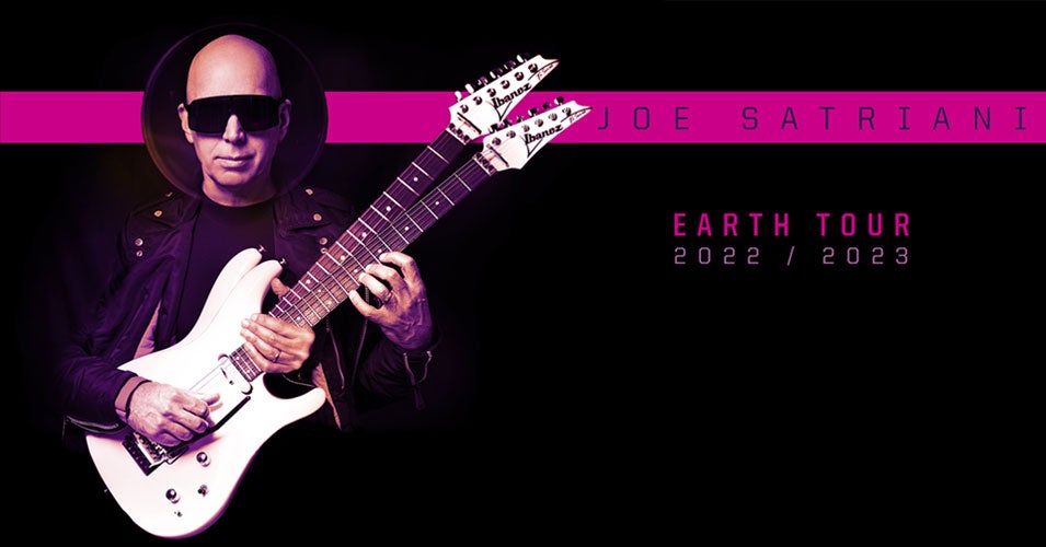 Joe Satriani Earth 2022 2023 Tour Broward Center for the