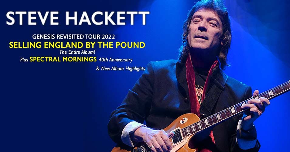 steve hackett tour uk 2022