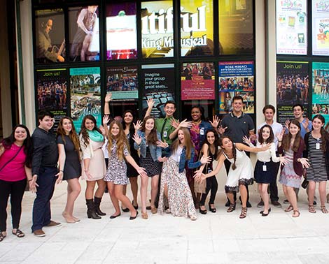 Teen ambassador program at the Broward Center