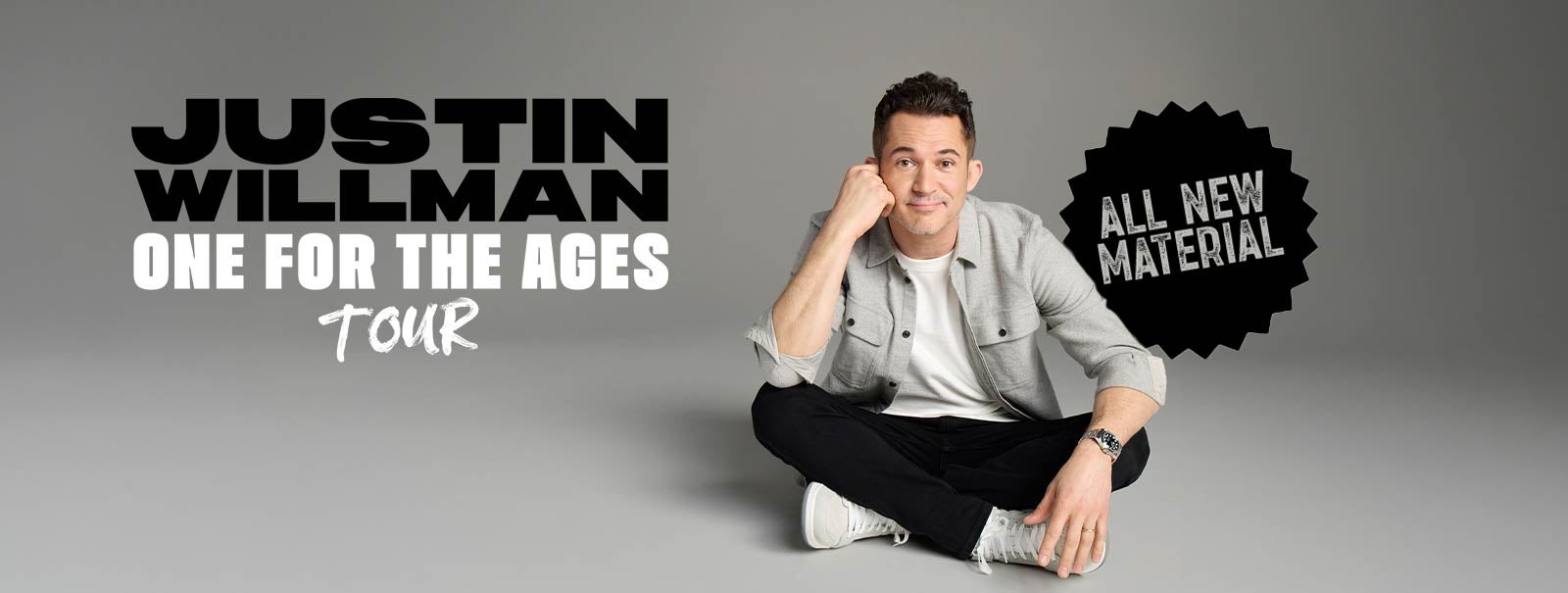 More Info - Justin Willman: One for the Ages Tour