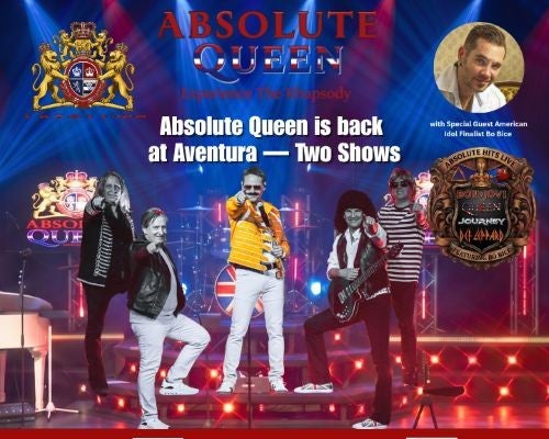 More Info for Absolute Queen is Back — Two Shows, with Special Guest Bo Bice