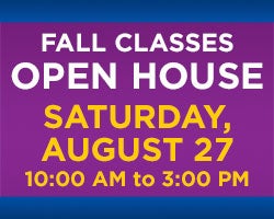 More Info for THE BROWARD CENTER HOSTS FREE OPEN HOUSE FOR FALL CLASSES