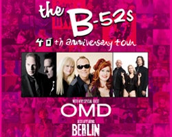 More Info for THE B-52s GEAR UP FOR 40TH ANNIVERSARY WORLD TOUR