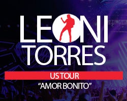 More Info for LEONI TORRES AMOR BONITO U.S. TOUR COMES TO OUR STAGE